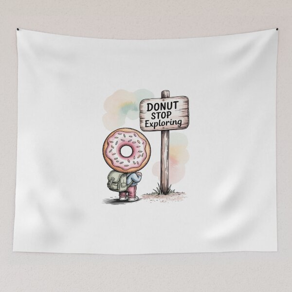 Item preview, Donut Stop Exploring designed and sold by jkrphoto.