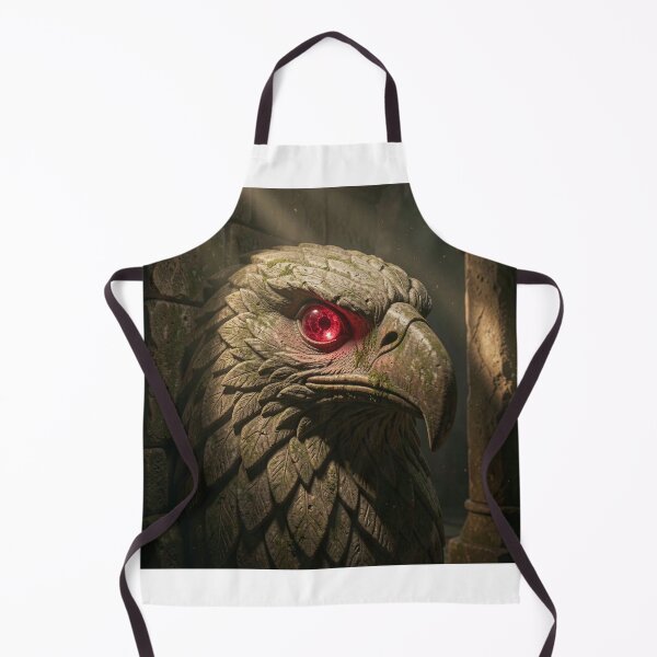 Item preview, Lost Temple Artifact Ancient Eagle Sculpture Flickering Shadow Digital Print designed and sold by TaBogroupsRed.