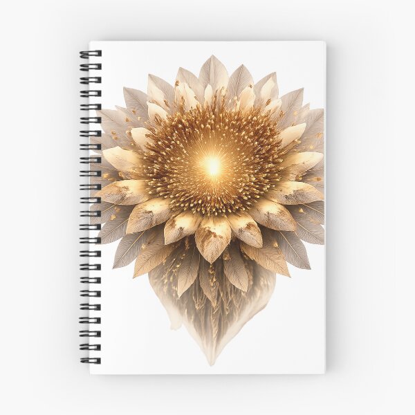 Item preview, Geometric Golden Sunflower designed and sold by creativezoneco.