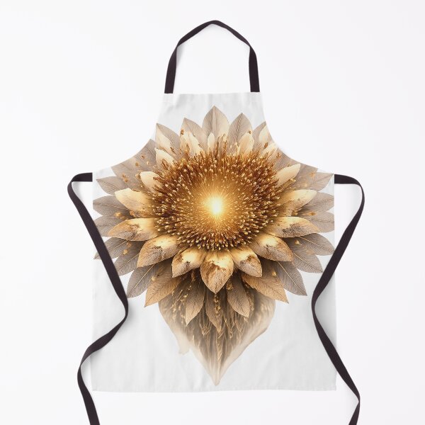 Item preview, Geometric Golden Sunflower designed and sold by creativezoneco.