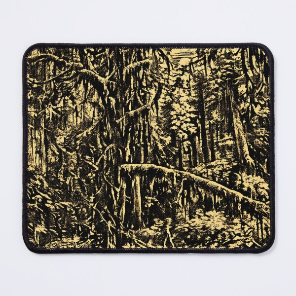 Item preview,  Mossy Redwoods Forest | Linocut Nature designed and sold by Linoluca.