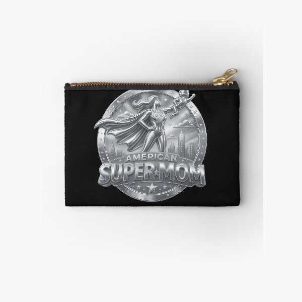 Item preview, All-American Super Mom | Vintage Working Mom Coin Style | Mother's Day Gift designed and sold by Genius Geek.