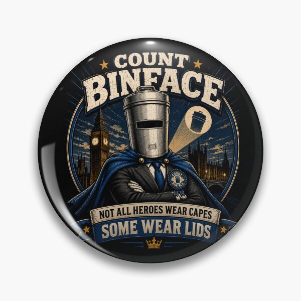 Item preview, Count Binface designed and sold by BlockyBeasts.