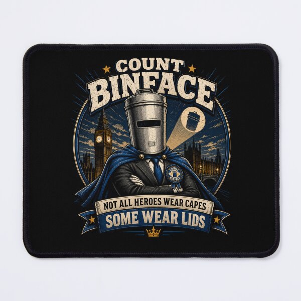 Item preview, Count Binface designed and sold by BlockyBeasts.