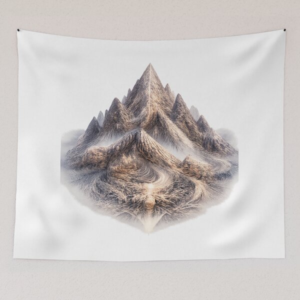 Item preview, Fractal Mountain designed and sold by creativezoneco.