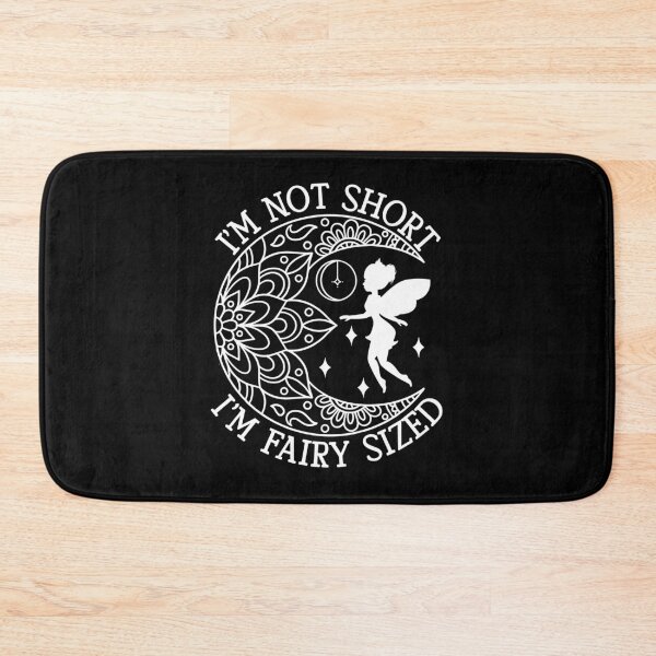 Item preview, I'm Not Short I'm Fairy Sized - Funny Magical Fairy Mandala designed and sold by the-Z3nith.