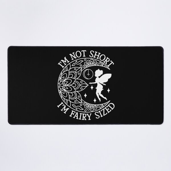 Item preview, I'm Not Short I'm Fairy Sized - Funny Magical Fairy Mandala designed and sold by the-Z3nith.