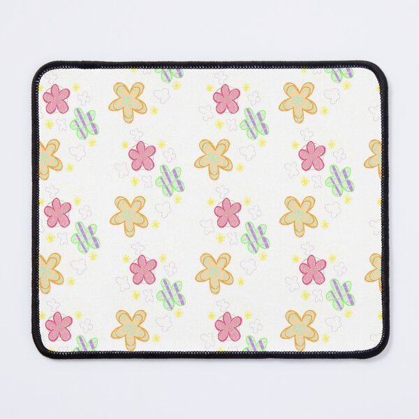 Item preview, Crayon Flowers Pattern designed and sold by DahliasFlower.