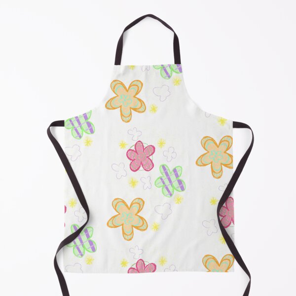 Item preview, Crayon Flowers Pattern designed and sold by DahliasFlower.