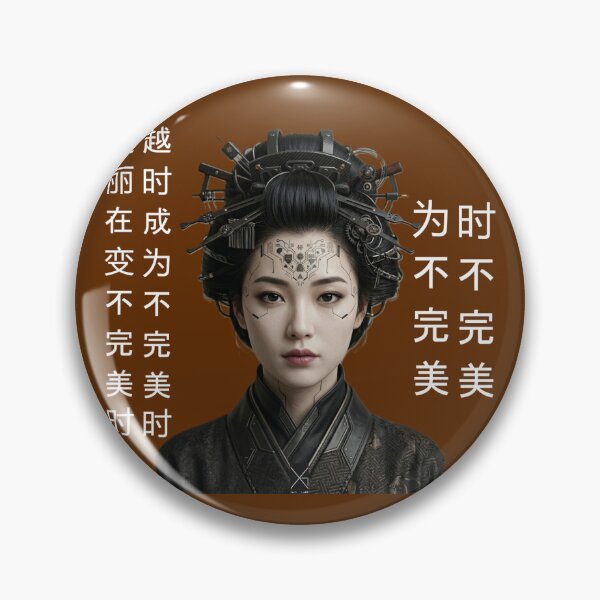 Item preview, Cyberpunk_geisha_wabi designed and sold by XakoLabs.