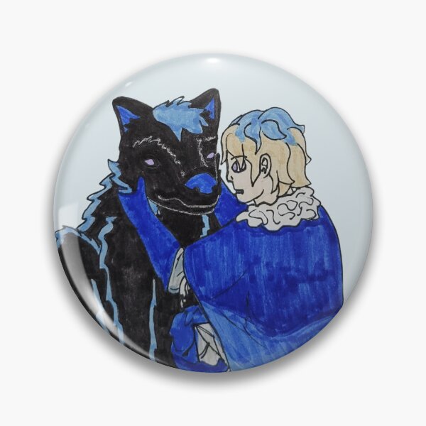 Item preview, Scott and His Wolf Familiar designed and sold by ACrashing.