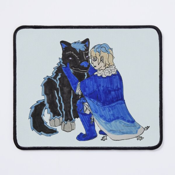 Item preview, Scott and His Wolf Familiar designed and sold by ACrashing.