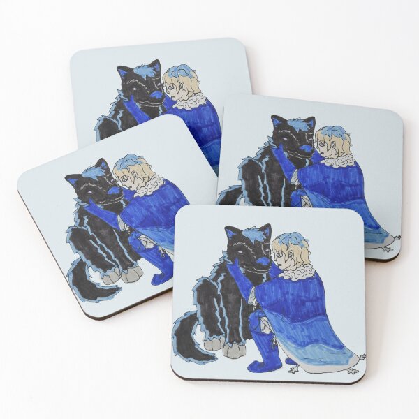 Item preview, Scott and His Wolf Familiar designed and sold by ACrashing.