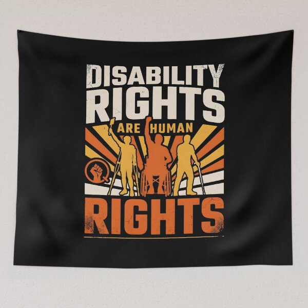Item preview, Disability Rights Are Human Rights Inclusion and Social Justice designed and sold by Redgiant87x.