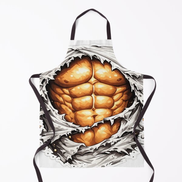 Item preview, Muscle Illusion Six-Pack Abs | Funny Gym T-Shirt Design designed and sold by designbyuzi.