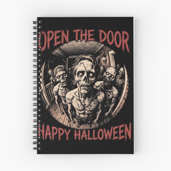 Item preview, Open The Door Happy Halloween Zombie Undead designed and sold by d247.
