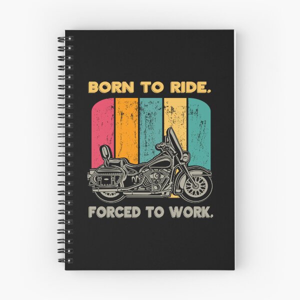 Item preview, Born to Ride Forced to Work Motorcycle designed and sold by Lombardino.