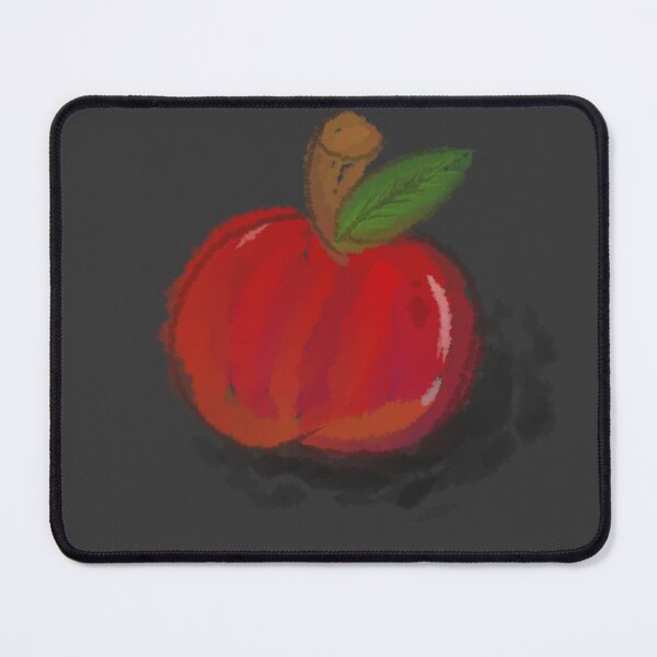 Item preview, Rustic Red Apple - Oil Pastel Texture Art designed and sold by Ice-14.