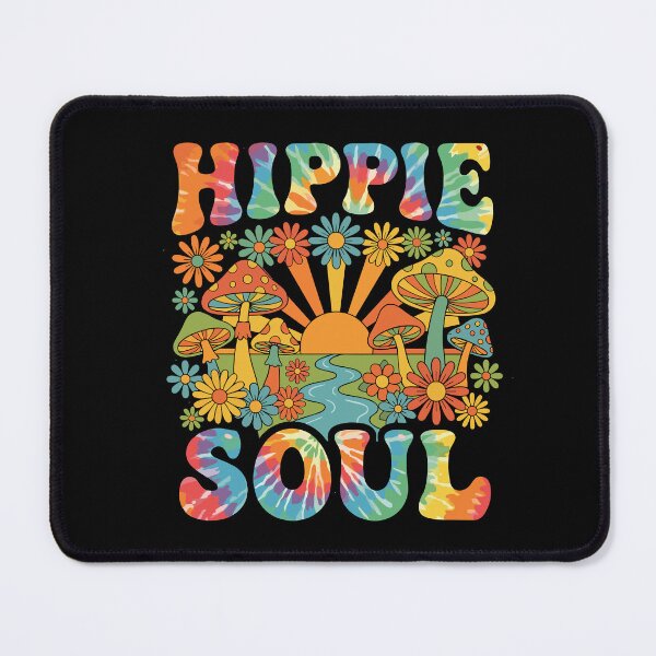 Item preview, Retro Hippie Soul Vintage 70s Psychedelic Mushrooms designed and sold by Far Out Goods.