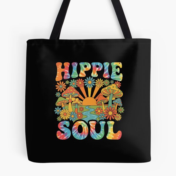 Item preview, Retro Hippie Soul Vintage 70s Psychedelic Mushrooms designed and sold by Far Out Goods.