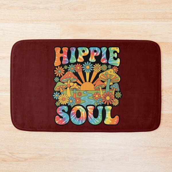 Item preview, Retro Hippie Soul Vintage 70s Psychedelic Mushrooms designed and sold by Far Out Goods.