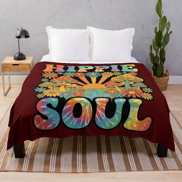 Item preview, Retro Hippie Soul Vintage 70s Psychedelic Mushrooms designed and sold by Far Out Goods.