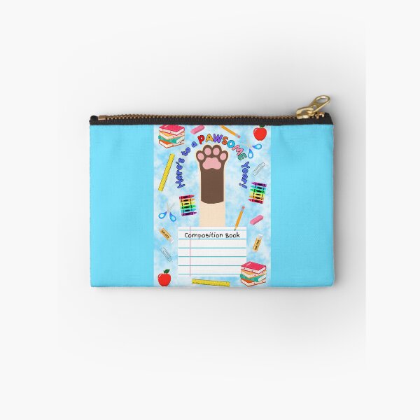 Item preview, Siamese Cat Pawsome School Year Composition Book designed and sold by MYCatStuff.