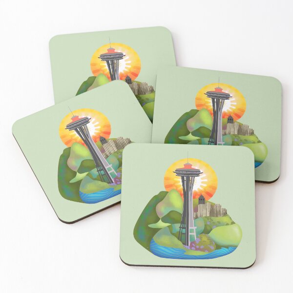 Item preview, Seattle Hills designed and sold by Pladypoozart.