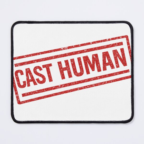 Item preview, Cast Human Say No to AI designed and sold by CrookedSpecs.