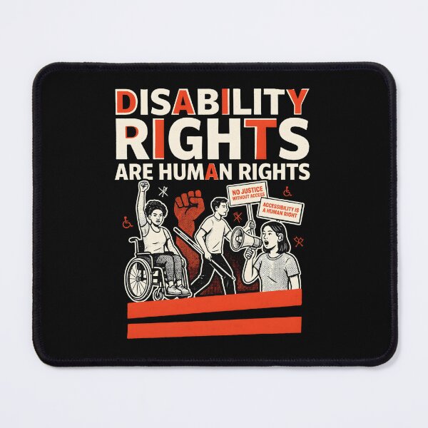 Item preview, Disability Rights Are Human Rights Inclusive Equality Awareness designed and sold by Redgiant87x.