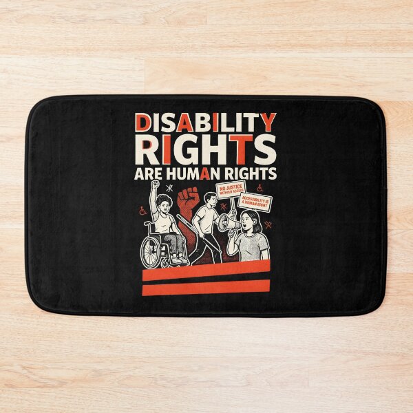 Item preview, Disability Rights Are Human Rights Inclusive Equality Awareness designed and sold by Redgiant87x.
