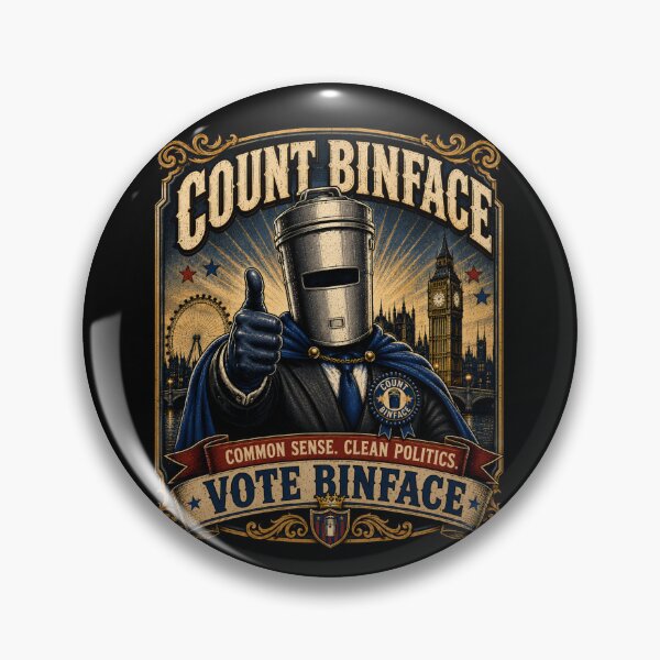 Item preview, Count Binface designed and sold by BlockyBeasts.