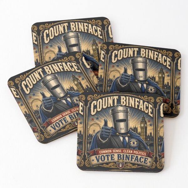 Item preview, Count Binface designed and sold by BlockyBeasts.