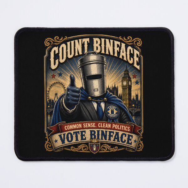 Item preview, Count Binface designed and sold by BlockyBeasts.