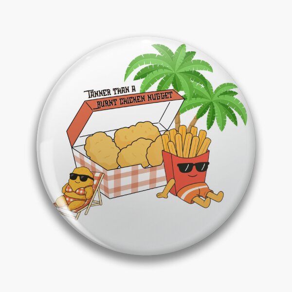 Item preview, Tanner Than A Burnt Chicken Nugget designed and sold by Wholesome Chaos.