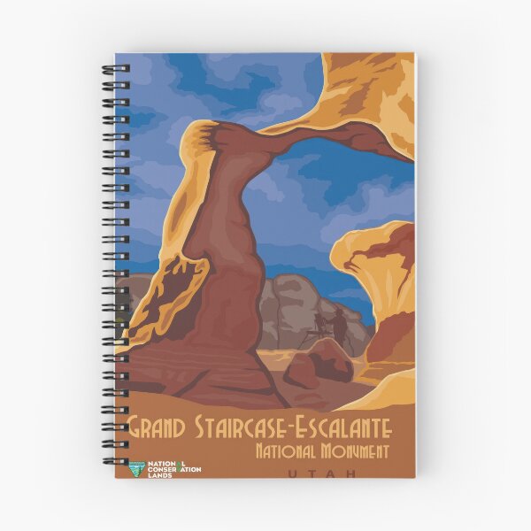Item preview, Grand Staircase-Escalante, Vintage Wall Art designed and sold by MarkedArtPrints.