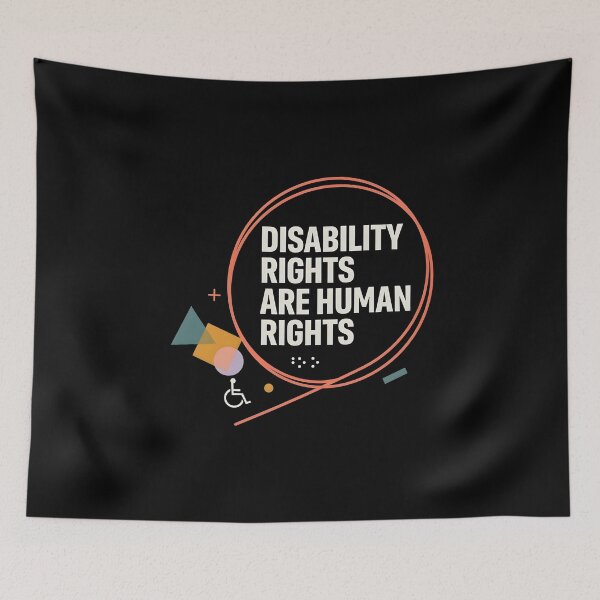 Item preview, Disability Rights Are Human Rights Social Justice and Inclusion designed and sold by Redgiant87x.