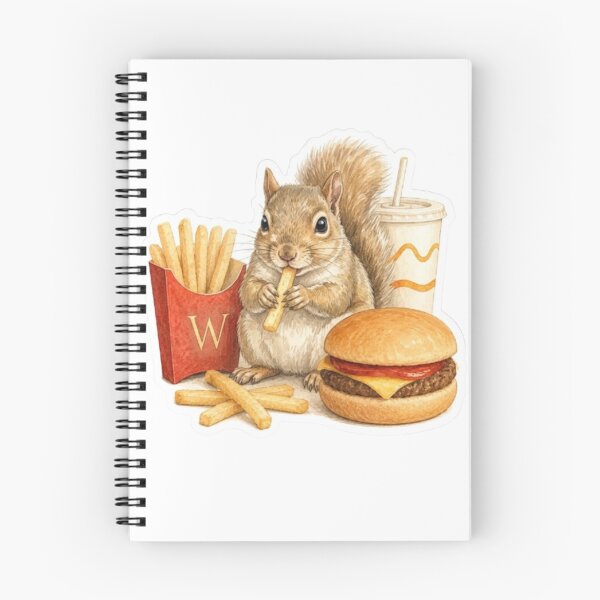 Item preview, Hungry Squirrel Snack Time designed and sold by Snurly.