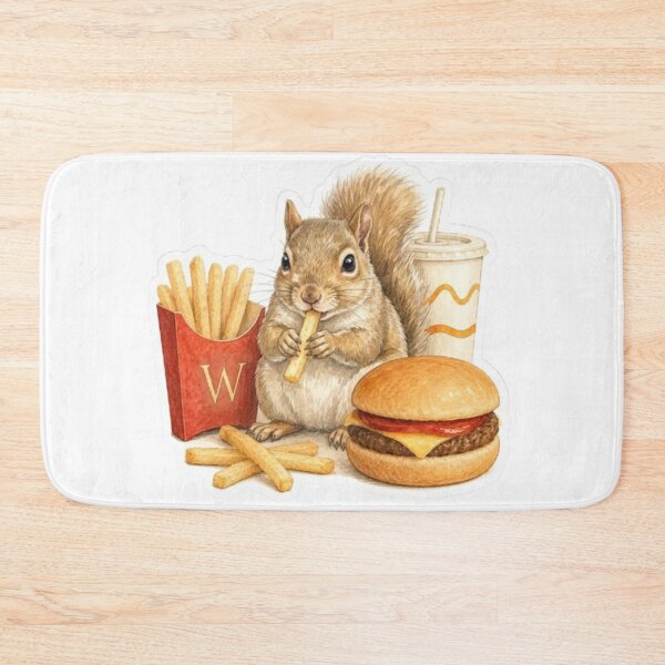 Item preview, Hungry Squirrel Snack Time designed and sold by Snurly.