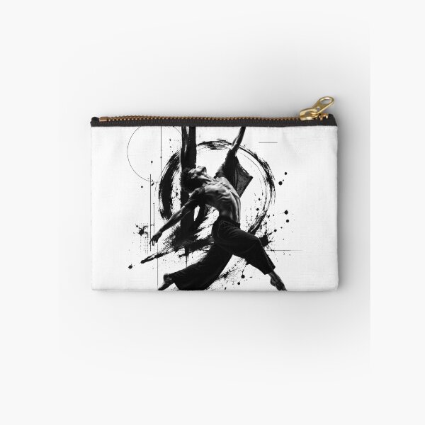 Item preview, Dynamic Contemporary Dancer Black and White Ink Sketch designed and sold by M'artes .