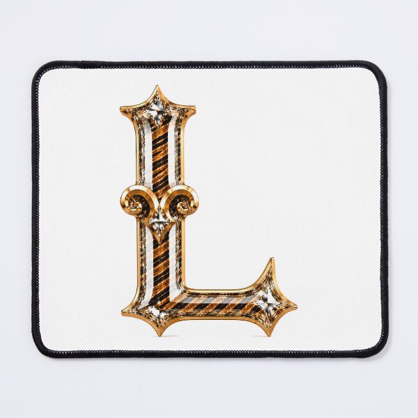 Item preview, Crystal Ramstripe Zodiac Letter L designed and sold by BlissBlvdShop.