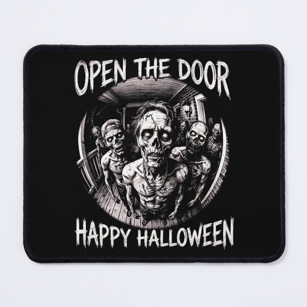 Item preview, Open The Door Happy Halloween Zombie Undead designed and sold by d247.