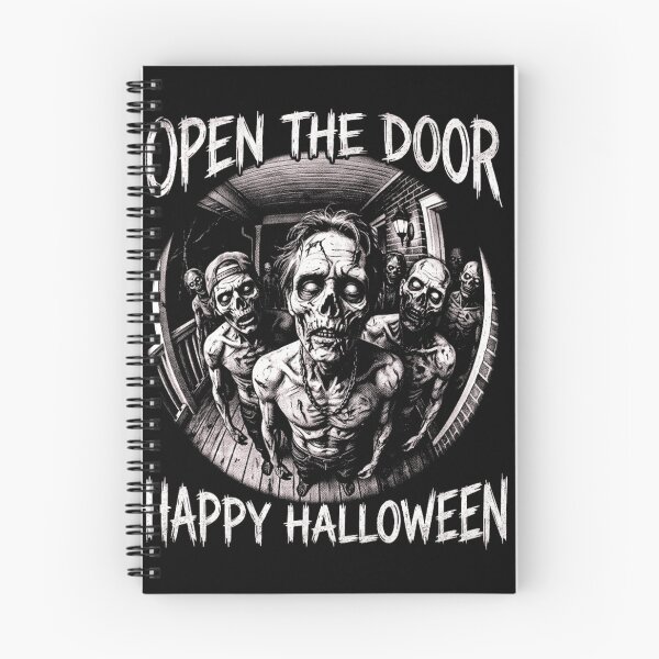 Item preview, Open The Door Happy Halloween Zombie Undead designed and sold by d247.