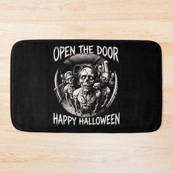 Item preview, Open The Door Happy Halloween Zombie Undead designed and sold by d247.