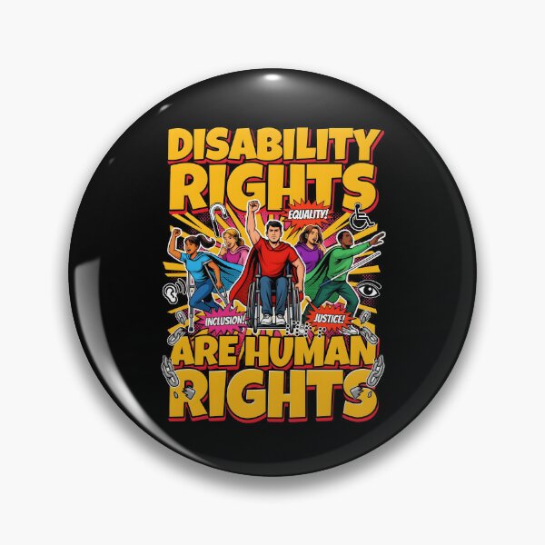Item preview, Disability Rights Are Human Rights Equality Advocate Statement designed and sold by Redgiant87x.