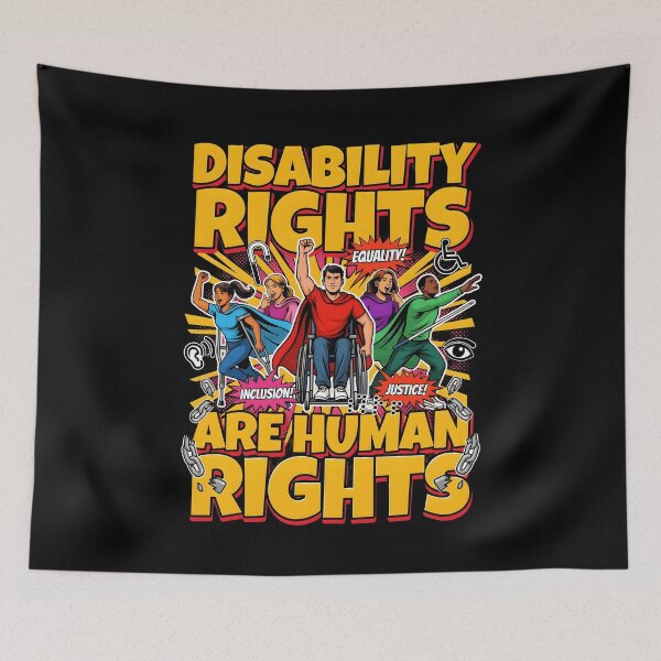 Item preview, Disability Rights Are Human Rights Equality Advocate Statement designed and sold by Redgiant87x.