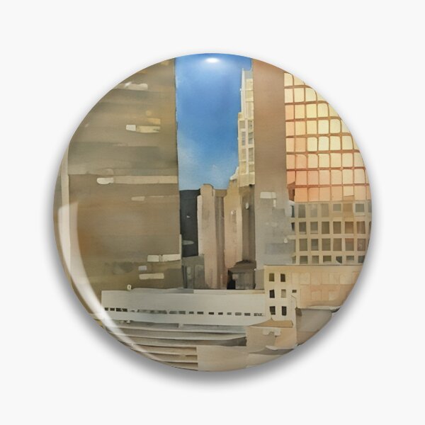 Item preview, Sundown Downtown designed and sold by RCWatercolours.