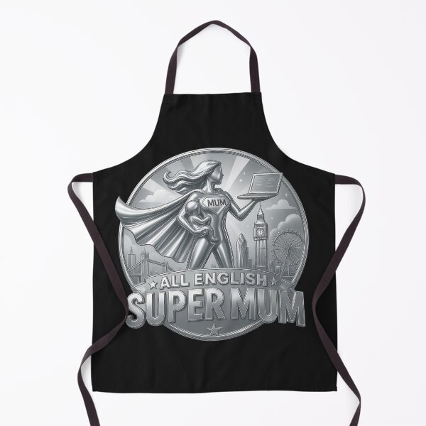 Item preview, All-English USA Super Mom | Vintage Working Mom Coin Style | Mother's Day Gift designed and sold by Genius Geek.