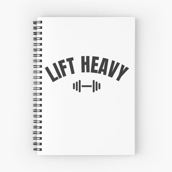 Item preview, Lift Heavy Curved Gym Motivation Design designed and sold by RisticCEO.