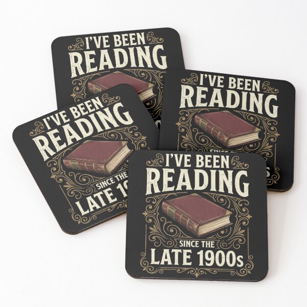 Item preview, I've Been Reading Since the Late 1900s Book Lovers Vintage T-Shirt | Funny Reader Graphic Gift designed and sold by Trendably.